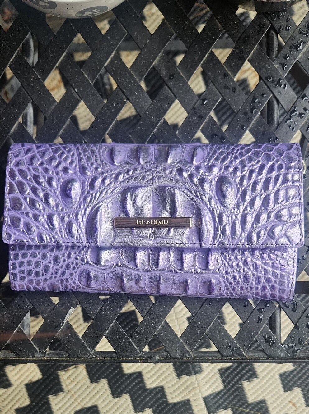 Brahmin Cordelia Wallet Sheer Lavender Melbourne
